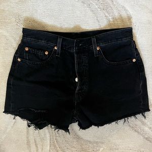 Black Levi Shorts